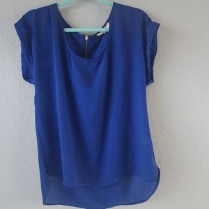 Royal blue top
